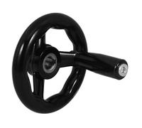 LIFKOME Volant à Main Rotatif Branches Bakélite pour Machine Outil Accessoire et Confortable pour Réglages Manuels Aux Températures Usure Quotidienne Facile à Installer Utiliser