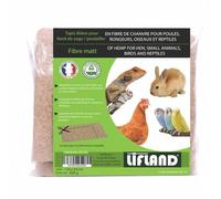 Lifland - Tapis De Litière en Chanvre 110 Cm X 50 Cm - Couleur : Beige