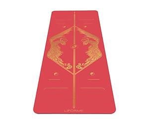 Liforme Collection Nouvel An Chinois - Le Meilleur Tapis de Yoga Écologique et Antidérapant avec Un Système d’Alignement Unique et Original - Biodégradable et Adhérence Extrême - Phénix