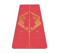 Liforme Zodiac - Tapis de yoga - Design d'alignement breveté | Adhérence Exceptionnelle, Écologique, Non Toxique, Résistant à la Transpiration, long et large, 4,2 mm, Sac de Yoga Offert