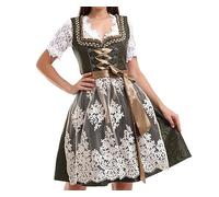 Lifos 0300 Germandress Dirndl 2 pièces Oktoberfest Taille 34 à 52, kaki, 40