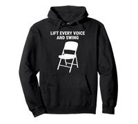 Lift Every Voice and Swing Trending Montgomery Chaise Blanche Sweat à Capuche