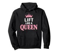 Lift Like A Queen Drôle Bodybuilding Sweat à Capuche