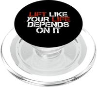 Lift Like Your Life Depends on It - PopSockets PopGrip pour MagSafe
