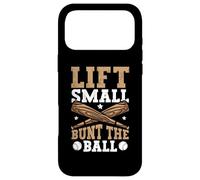 Lift Small Bunt The Ball Baseball Player Gift Batter Bunting Coque pour iPhone 17 Pro Max