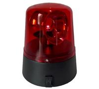 LIFTATAPA Lumière stroboscopique LED rotative à 360 degrés pour fête disco DJ clignotante scène, balise d'urgence de voiture de police avec interrupteur de contrôle pour DJ Show Bar (rouge)