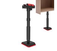 Lifting Bracket - Height Adjustable Support Rod | Reinforced Metal Shaft with Quick Release, Handy Installation Aid for DIY Projects Living Room Kitchen Workshop Shelving Tasks