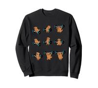 Lifting Golden Retriever Sweatshirt