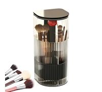 Lifting Lid Makeup Brush Container for Bathroom Vanity Desk