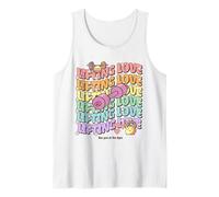 Lifting Love Groovy Style Design for Gym and Fitness Fans Débardeur