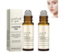 Liftora 10s serum de rides, huile de ricin avec huile essentielle de balle de rouleau d'œil de vitamine E pour la croissance des cils et des sourcils, anti-rides et nourriture profonde (2)