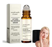 Liftora 10s Wrinkle Serum, Smooth Soothe & Repair Rollerball for Under Eyes, Anti-Wrinkle Firming Eyes Serum, Smoothes, Lifts, and Firms Skin (1 Pc)
