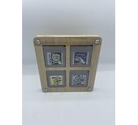 LiftWood Support de cadre collector pour quatre jeux Nintendo Gameboy