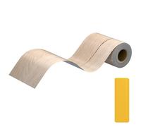 Lifuncren 10 cm x 5 m - Frise autocollante imperméable - Sticker mural aspect bois - Ruban adhésif de réparation meubles porte sol cuisine (érable blanc)