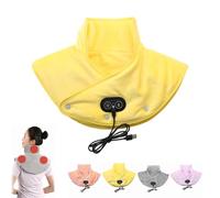 Lifweb Pro Electric Heating Pad with 3 Heat Levels & Massage Modes,Portable USB Heating Pad with Auto-Off Timers, 60S Fast Heating (YELLOW)