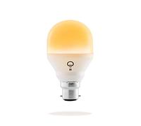 LIFX Mini Day & Dusk (B22) Ampoule smart LED connectable Wi-Fi, ajustable, multicolore, ajustable, pas de hub requis, fonctionne avec Alexa, Apple HomeKit et Google Assistant