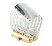 Ligature de saxophone 1 clip en métal pour embouchure de saxophone soprano alto ténor embouchure de rechange, vis réglable, construction, musiciens et étudiants (C)