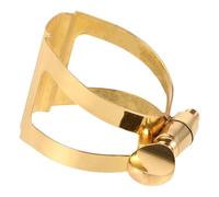 Ligature de Saxophone Alto Pièce de Rechange en Laiton Doré