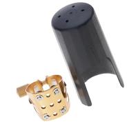 Ligature de saxophone, pince en laiton à 4 points,