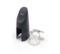 Ligature et Couvre-bec Saxophone Alto Nickel Ligatures saxophone alto