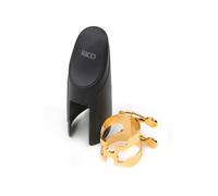 LIGATURE H COUVRE-BEC SAX TENOR (BECS BONITE) DORE