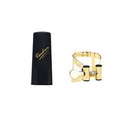 Vandoren Ligature saxophone alto LC57DP M/O dorée + couvre-bec plastique