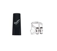 Vandoren Ligature M/O pour Clarinette Mib Finition étain Couvre-bec plastique LC52PP