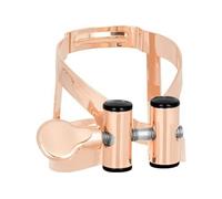 VANDOREN - LC59PGP - Ligature M/O or rose pour saxo baryton avec couvre-bec plastique