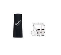 Vandoren - Ligature M/O pour clarinette Sib - Argentée - Couvre-bec plastique