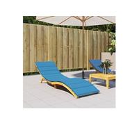 Coussin de Chaise Longue Coussins de Transat Extérieur Gris Tissu Oxford vidaXL