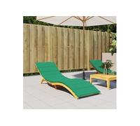 Ligbedkussen 200x70x3 cm oxford stof groen314223