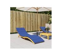 Coussin pour bain de soleil 200x70x3 cm en tissu