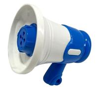 Ligeinsrk Mini mégaphone Toy Voice enregistrant Un Petit mégaphone avec Lecture, Mini Bullhorn Portable alimenté par Batterie avec Porte-clés pour Enfants et Adultes, pour Les Enfants, Petit