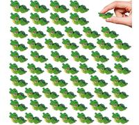 Ligeinsrk Mini résine Animaux, 60pcs statoproof Mini Crocodile Statue, 1, 2x0, 7 Pouce Jouet Alligator réaliste, Figures d'animaux Mignons pour la résine de Bureau de Maison fée du Jardin fées