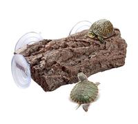 Ligeinsrk Plates-Formes de selsification de Tortues, Quai Tortue d'écorce réaliste avec sous-tas