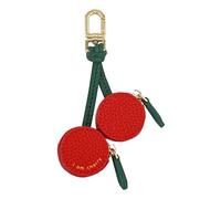 Ligficn Porte-monnaie en forme de fraise/citron, porte-monnaie mignon avec breloque en forme de fruits, mini pochette, porte-monnaie, accessoire de mode mignon pour fille et femme, Petite cerise