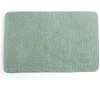 LiGG Tapis de Bain Confortable Tapis de Baignoire Antidérapant Microfibre Vert 50 x 80 cm
