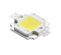 LIGHBIB 2 Pièces 10/20/30/50/70/100W DC 12V 36V COB Puce LED Ampoule Puces Pour Projecteur Projecteur Jardin Carré Intégré Lumière LED Perles,Blanc,10W 9-12V