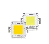 LIGHBIB 2 Pièces 10W 20W 30W 50W 100W COB Puce LED DC 9-12V 30-36V Perles De Diode Matricielle Intégrées Bricolage Projecteur Haute Puissance,blanc Chaud,50w