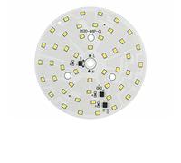 LIGHBIB 2 Pièces Puce LED Pour Downlight 3W 5W 7W 9W 12W 15W 18W SMD 2835 Perles Lumineuses Rondes AC 220V-240V Led Downlight Puce Éclairage Projecteur,18W,220V Blanc Froid