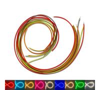 LIGHBIB Filament Flexible LED DC3V 38mm 60mm 80mm 95mm 130mm 145mm 185mm 260mm 300mm 360mm 450mm, Ampoule LED Edison, Décoration DIY,Bleu Glacier,300mm 5 Pièces