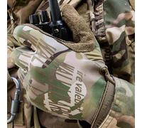 LIGHBIB Gants Tactiques Super Technicienne Extérieurs Glace En Soie En Soie Respirante Protection Du Soleil,Camouflage,M (21-23 Cm)