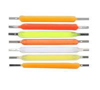 LIGHBIB Pièces De Lampe À Filament LED COB, 38mm, DC3V, Ampoule Edison, Accessoires De Lumière À Incandescence, Diode Pour Éclairage Décoratif De Vacances, 10 Pièces,RED,3v 10 Pièces