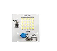 LIGHBIB Puces De Lampe À LED 220V SMD Ampoule 2835 Smart IC Entrée De Lumière LED 10W 20W 30W 50W 100W Pour Projecteur Extérieur,Blanc Froid,CA 200-240V 10W