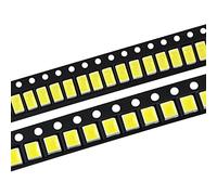 LIGHBIB SMD 5730 2835 0.5W Puces LED 40-50lm Blanc/blanc Chaud SMD Lampe À LED Perles Lumière LED Perle DC3.0-3.6V Pour Ampoule De Maïs LED,Blanc,5730SMD