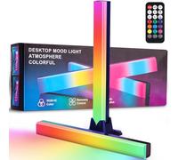 Light Bar, Synchronisation Musicale RGB, Lampe Gaming avec Télécommande, Rétroéclairage de Jeux TV à Couleurs Changeantes, Adapté Aux Jeux, Aux Images, Aux Ordinateurs et à la Décoration des Pièces
