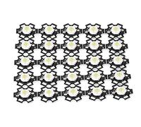 Light Bead Source de lumière à puce intégrée haute luminosité 25 pièces ampoule blanche naturelle 4000-4500K pour l'éclairage intérieur de la publicité de paysage de circulation (10000-15000K)