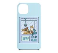 Light Blue Kawaii Dogs Claw Machine for Girls Coque pour iPhone 13