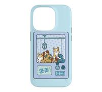 Light Blue Kawaii Dogs Claw Machine for Girls Coque pour iPhone 14 Pro