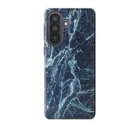 Light Blue Marble Stone Graphic Printed Etui Coque Housse pour Samsung Galaxy A57